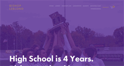 Desktop Screenshot of bishopleblond.com
